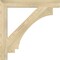 Ekena Millwork Imperial Block Rough Sawn Bracket, Douglas Fir, 4"W x 34"D x 34"H BKT04X34X34IMP05RDF - alternate 2